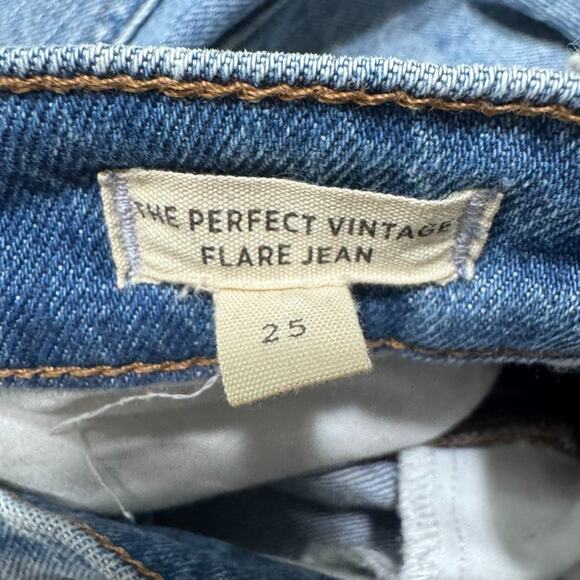 Madewell Jeans Womens 25 Blue Medium Wash The Perfect Vintage Flare Festival - Picture 4 of 16